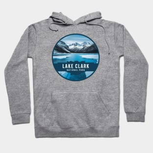 Lake Clark Round Emblem Hoodie